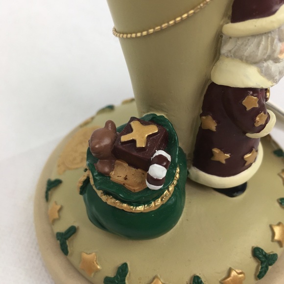 Brown Bag Cookie Art Cookie Stamp #12 Folk Santa - Picture 8 of 11